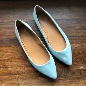 J. Crew suede flats